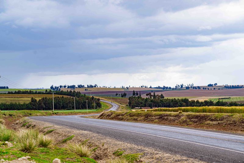 Rural road infrastructure in Kenya